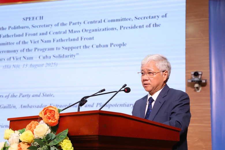 Ph&aacute;t động cấp quốc gia chương tr&igrave;nh vận động ủng hộ nh&acirc;n d&acirc;n Cuba- Ảnh 1.