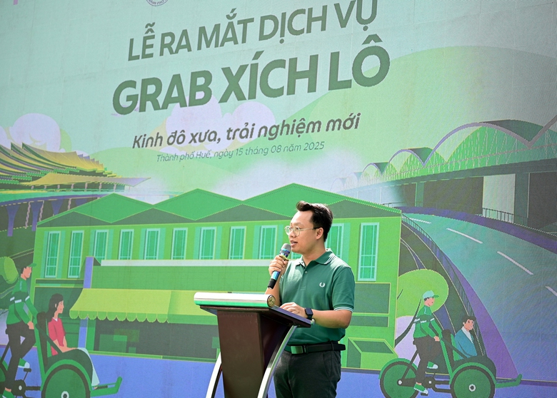 Ch&iacute;nh thức thử nghiệm dịch vụ Grab x&iacute;ch l&ocirc; tại Huế- Ảnh 3.