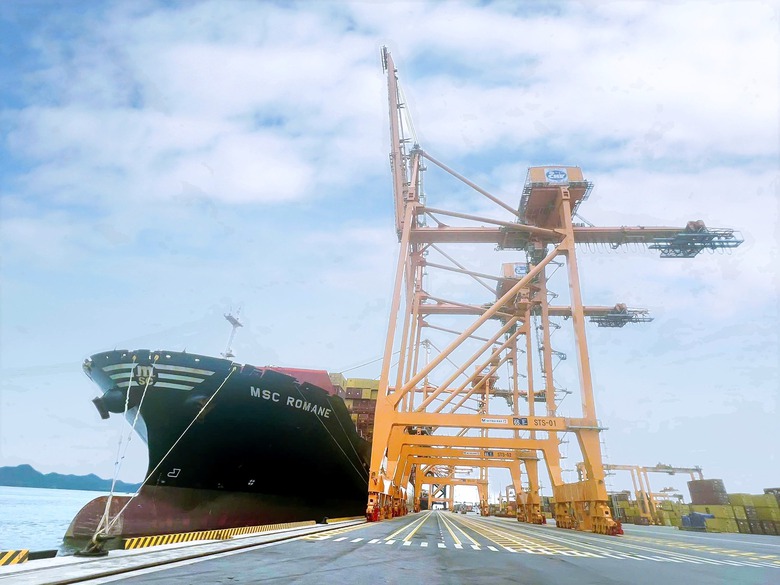 HTIT Lạch Huyện lần đầu đ&oacute;n t&agrave;u container gần 130.000 DWT, mở rộng kết nối xuy&ecirc;n lục địa- Ảnh 2.