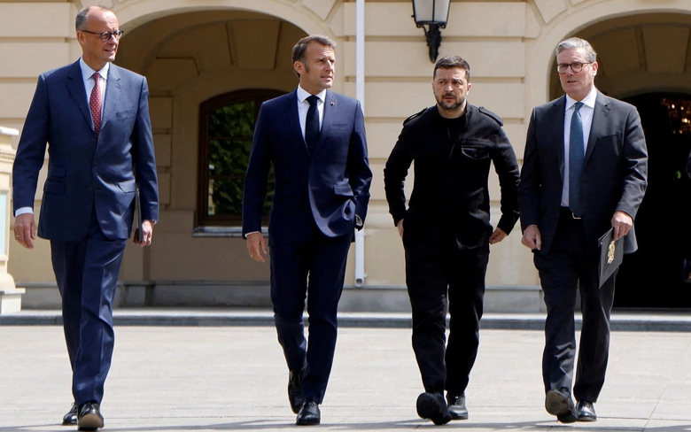 L&atilde;nh đạo ch&acirc;u &Acirc;u sẽ c&ugrave;ng Tổng thống Ukraine hội đ&agrave;m với Tổng thống Mỹ