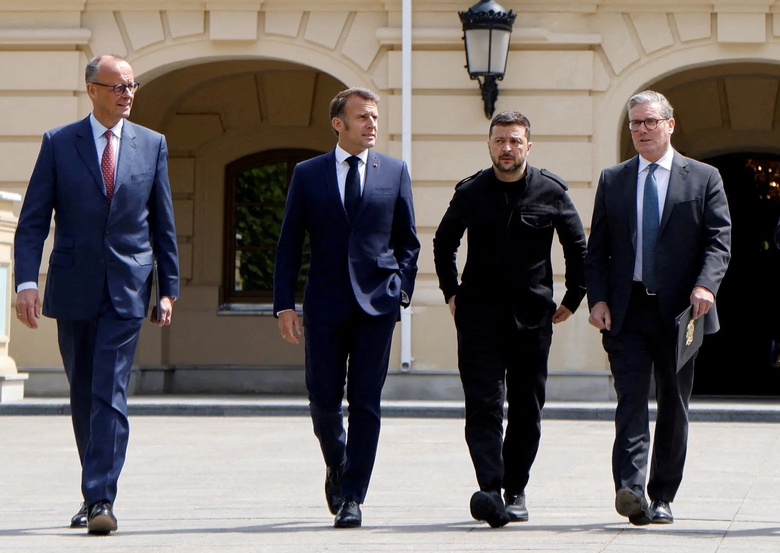 Lãnh đạo châu Âu sẽ cùng Tổng thống Ukraine hội đàm với Tổng thống Mỹ- Ảnh 1. Lãnh đạo châu Âu sẽ cùng Tổng thống Ukraine hội đàm với Tổng thống Mỹ- Ảnh 1.