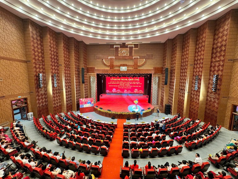 Ph&uacute; Thọ: Kh&aacute;nh th&agrave;nh Nh&agrave; Văn h&oacute;a Nghệ thuật 1.000 chỗ ngồi- Ảnh 1.