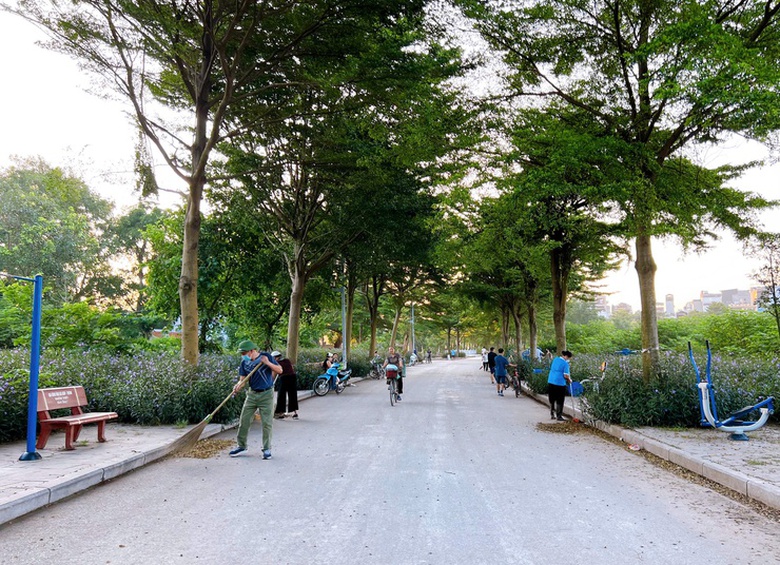 X&atilde;, phường ở H&agrave; Nội đồng loạt ra qu&acirc;n tổng vệ sinh m&ocirc;i trường, chỉnh trang đ&ocirc; thị- Ảnh 16.