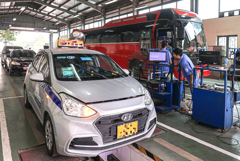 Gỡ kiểm định xe vận tải đổi biển số nhưng chưa đổi đăng k&yacute;- Ảnh 1.