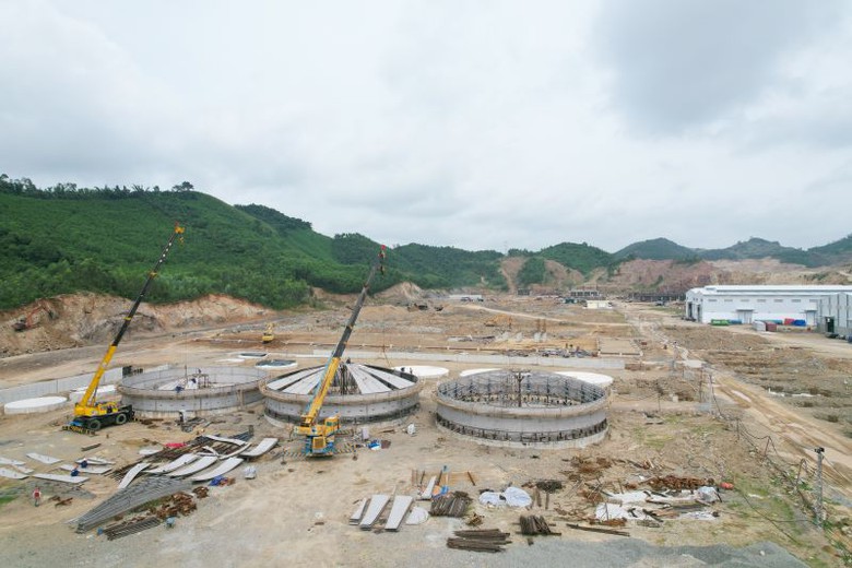 Dự &aacute;n 2.400 tỷ đồng ở Thanh H&oacute;a thi c&ocirc;ng thần tốc dưới nắng gắt- Ảnh 2.