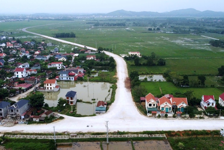Thanh H&oacute;a: Thiếu mặt bằng, dự &aacute;n đường trung t&acirc;m đ&ocirc; thị Bồng nguy cơ chậm tiến độ- Ảnh 1.