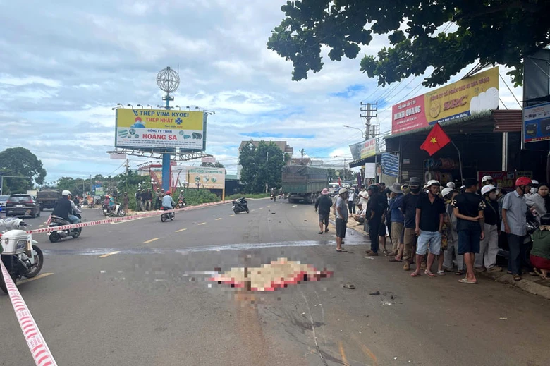 Hiện trường vụ tai nạn. Hiện trường vụ tai nạn.