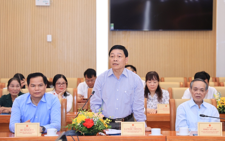 Bộ trưởng Trần Hồng Minh: Đột phá hạ tầng thúc đẩy Cao Bằng phát triển kinh tế - xã hội- Ảnh 5. Bộ trưởng Trần Hồng Minh: Đột phá hạ tầng thúc đẩy Cao Bằng phát triển kinh tế - xã hội- Ảnh 5.