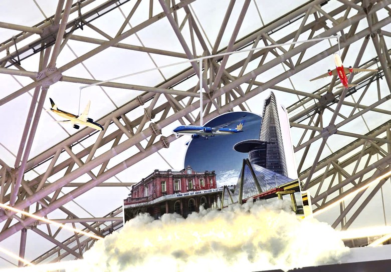 Tự h&agrave;o được g&oacute;p sức cho triển l&atilde;m trưng b&agrave;y th&agrave;nh tựu 80 năm của ng&agrave;nh X&acirc;y dựng- Ảnh 7.