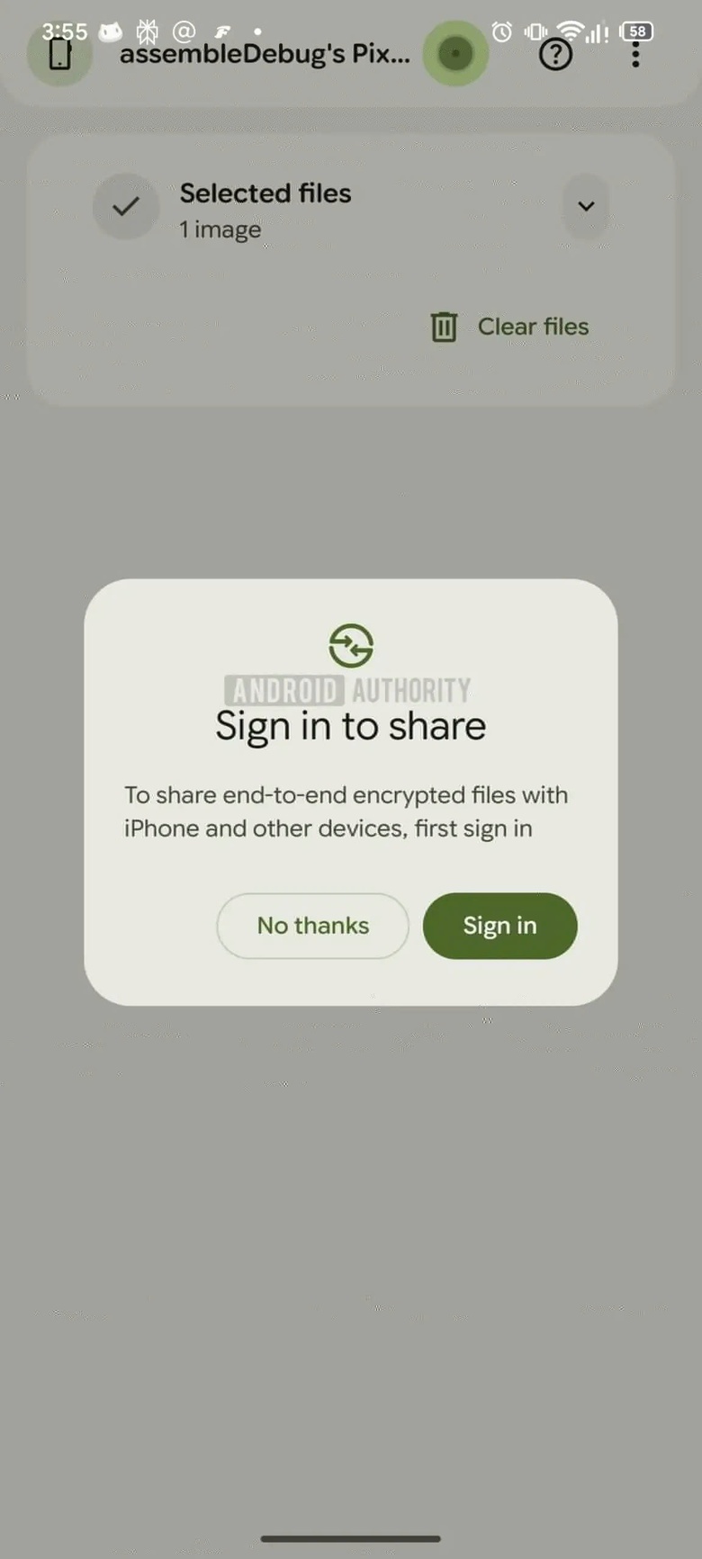 Google thử nghiệm đưa t&iacute;nh năng chia sẻ dữ liệu giữa Android v&agrave; iOS- Ảnh 1.