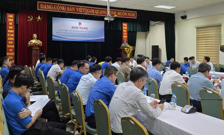 Đo&agrave;n TNCS Bộ X&acirc;y dựng: Củng cố, kiện to&agrave;n tổ chức, n&acirc;ng cao chất lượng đội ngũ- Ảnh 3.