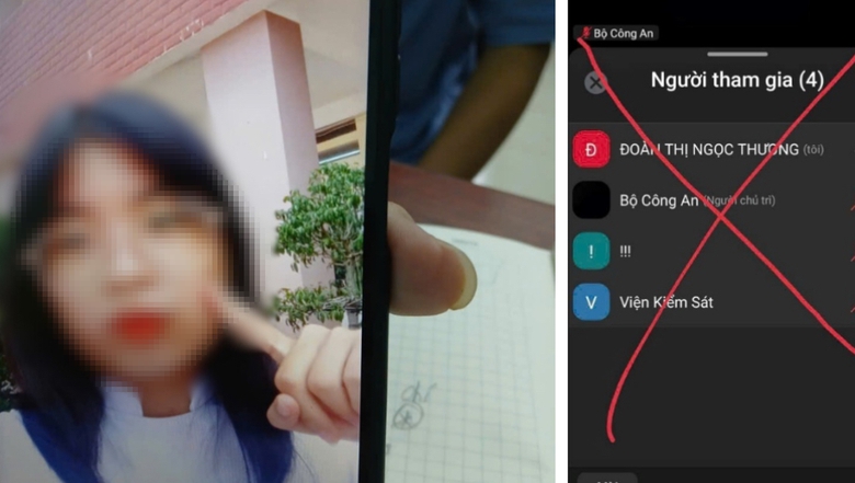 Giả c&ocirc;ng an, nh&oacute;m lừa đảo dựng kịch bản bắt c&oacute;c nữ sinh nhốt trong nh&agrave; nghỉ để tống tiền- Ảnh 1.