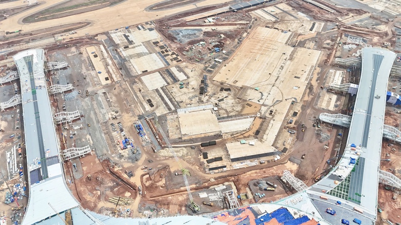 Hơn 15.000 nhân lực bám công trường sân bay, cao tốc, vành đai ở Đồng Nai xuyên lễ 2/9- Ảnh 1. Hơn 15.000 nhân lực bám công trường sân bay, cao tốc, vành đai ở Đồng Nai xuyên lễ 2/9- Ảnh 1.