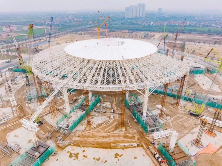 M&aacute;i v&ograve;m triển l&atilde;m A80 mang đậm dấu ấn hơn 10.000 tấn ống th&eacute;p cỡ lớn H&ograve;a Ph&aacute;t- Ảnh 5.