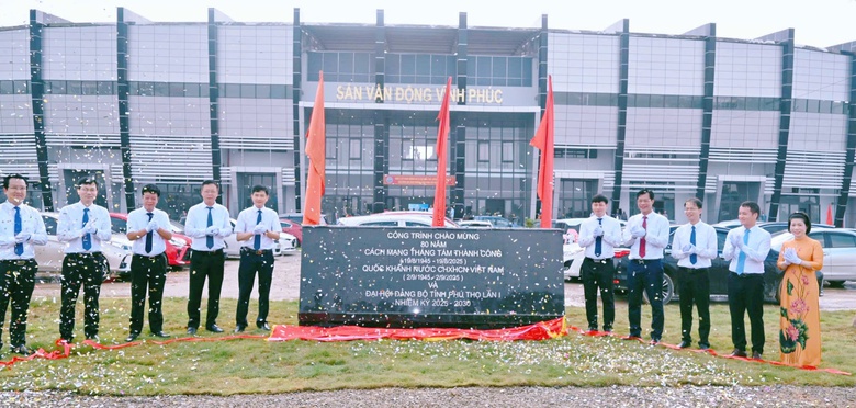 Ph&uacute; Thọ: Đưa v&agrave;o sử dụng loạt c&ocirc;ng tr&igrave;nh trọng điểm kỷ niệm 80 năm Quốc kh&aacute;nh 2/9- Ảnh 1.