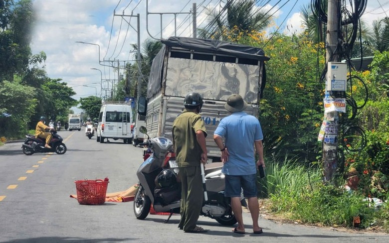 Hiện trường vụ tai nạn - Ảnh: Chu Trinh. Hiện trường vụ tai nạn - Ảnh: Chu Trinh.
