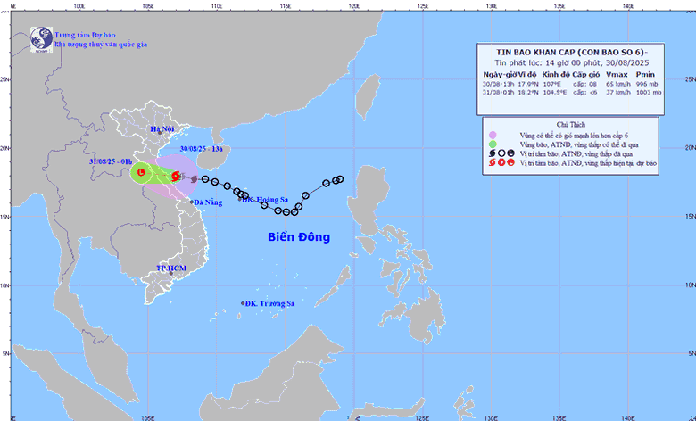 Thủ tướng y&ecirc;u cầu tập trung ứng ph&oacute; b&atilde;o số 6- Ảnh 1.