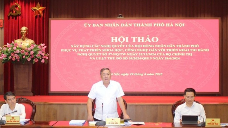 H&agrave; Nội x&acirc;y dựng 6 nghị quyết tạo đột ph&aacute; ph&aacute;t triển khoa học, c&ocirc;ng nghệ, đổi mới s&aacute;ng tạo- Ảnh 1.