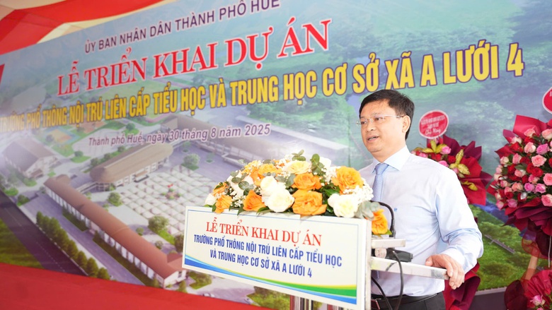 Huế: Đầu tư 510 tỷ đồng xây dựng trường phổ thông nội trú liên cấp khu vực biên giới- Ảnh 1. Huế: Đầu tư 510 tỷ đồng xây dựng trường phổ thông nội trú liên cấp khu vực biên giới- Ảnh 1.