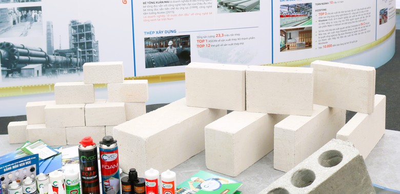 Thông điệp vật liệu xây dựng xanh, bền vững tại triển lãm thành tựu đất nước- Ảnh 9. Thông điệp vật liệu xây dựng xanh, bền vững tại triển lãm thành tựu đất nước- Ảnh 9.