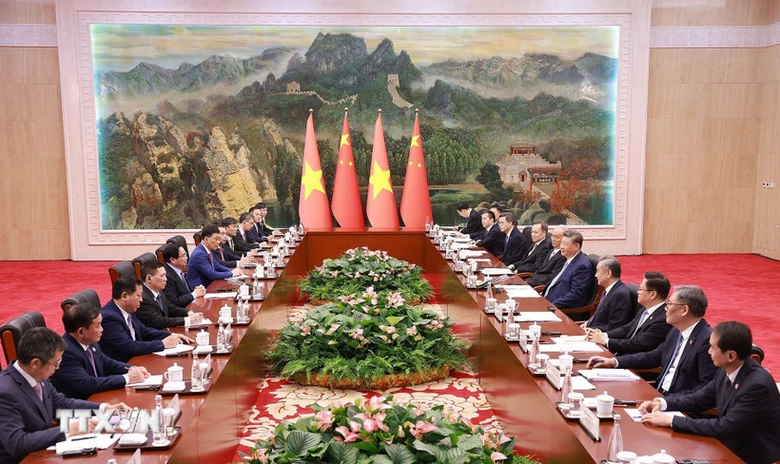 Đề nghị Trung Quốc đưa Việt Nam v&agrave;o danh s&aacute;ch ưu ti&ecirc;n trong hợp t&aacute;c khu vực về đường sắt- Ảnh 1.