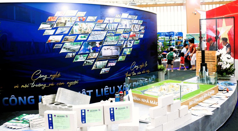 Thông điệp vật liệu xây dựng xanh, bền vững tại triển lãm thành tựu đất nước- Ảnh 5. Thông điệp vật liệu xây dựng xanh, bền vững tại triển lãm thành tựu đất nước- Ảnh 5.