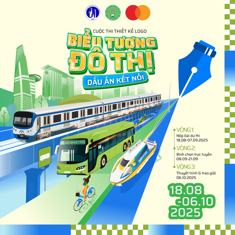 TP.HCM phát động cuộc thi thiết kế logo giao thông công cộng- Ảnh 1. TP.HCM phát động cuộc thi thiết kế logo giao thông công cộng- Ảnh 1.