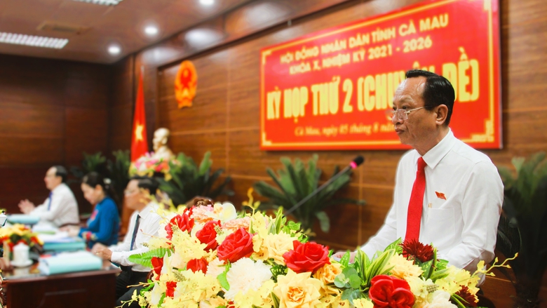 HĐND tỉnh C&agrave; Mau th&ocirc;ng qua 12 nghị quyết quan trọng- Ảnh 1.