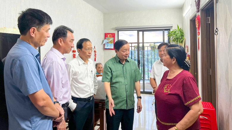 Ph&oacute; Thủ tướng Trần Hồng H&agrave; thị s&aacute;t dự &aacute;n nh&agrave; ở x&atilde; hội tại Vĩnh Long- Ảnh 2.