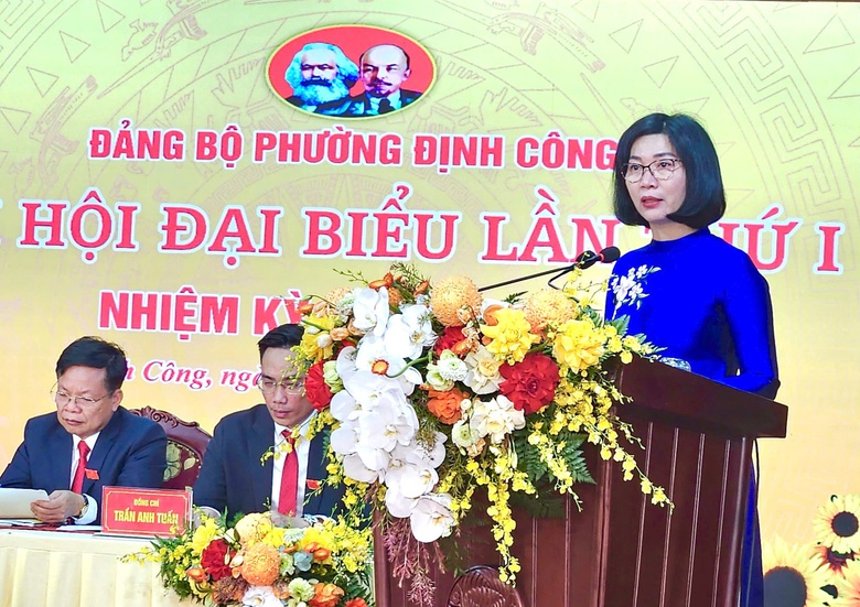 H&agrave; Nội: Phường Định C&ocirc;ng tập trung ph&aacute;t triển kinh tế, hạ tầng đ&ocirc; thị- Ảnh 1.