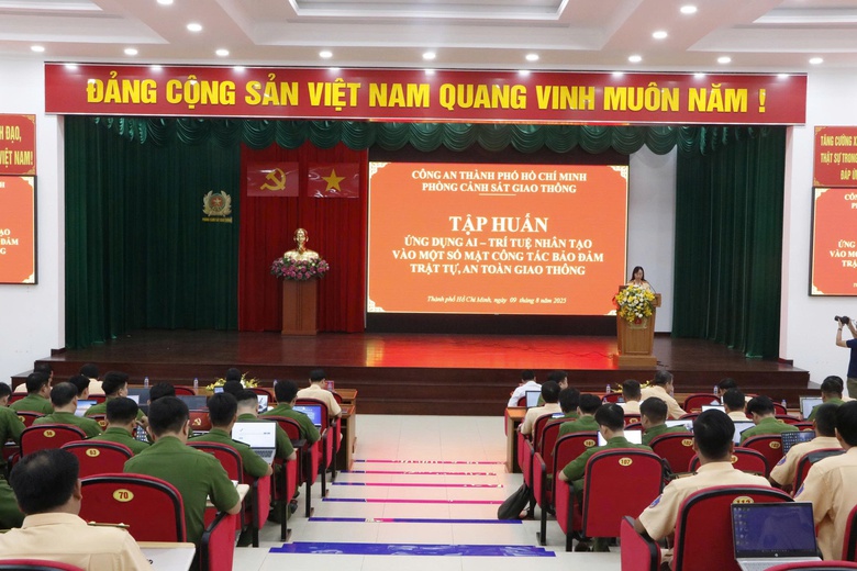 TP.HCM: Ph&ograve;ng CSGT ứng dụng AI v&agrave;o đảm bảo an to&agrave;n giao th&ocirc;ng- Ảnh 1.