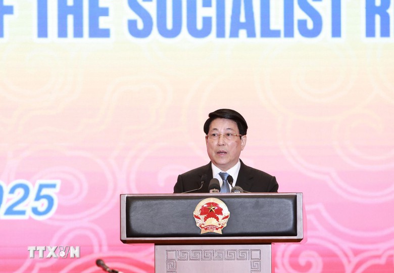 Chủ tịch nước: Kh&aacute;t vọng h&ugrave;ng cường, Việt Nam sẽ tiếp tục chinh phục những đỉnh cao mới- Ảnh 1.