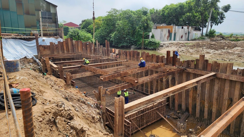 Cận cảnh đường hơn 460 tỷ đồng ở Bắc Ninh sau hơn 5 tháng thi công- Ảnh 9. Cận cảnh đường hơn 460 tỷ đồng ở Bắc Ninh sau hơn 5 tháng thi công- Ảnh 9.