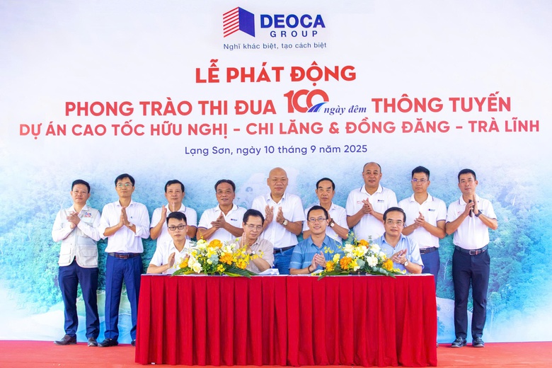 Thi đua cao điểm 100 ng&agrave;y đ&ecirc;m nối th&ocirc;ng hai cao tốc lớn qua Lạng Sơn dịp 19/12- Ảnh 1.
