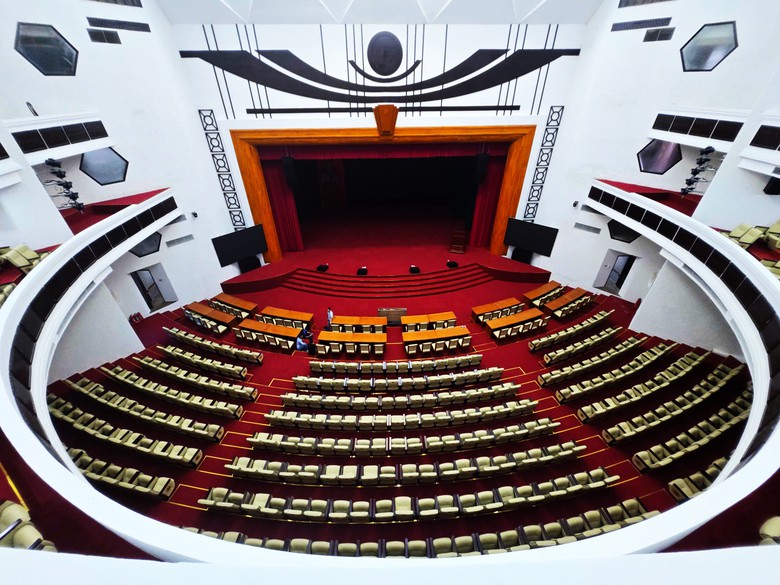 Trung t&acirc;m Văn h&oacute;a - Nghệ thuật Th&aacute;i Nguy&ecirc;n: Điểm nhấn sẵn s&agrave;ng cho Đại hội Đảng bộ XXI- Ảnh 3.