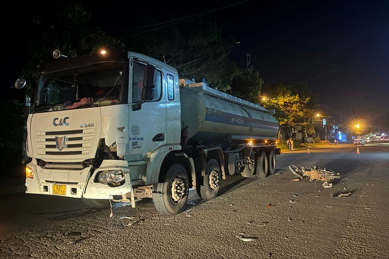 Hiện trường vụ tai nạn khiến ông Q thiệt mạng - Ảnh: Văn Ngọc. Hiện trường vụ tai nạn khiến ông Q thiệt mạng - Ảnh: Văn Ngọc.