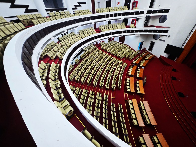 Trung t&acirc;m Văn h&oacute;a - Nghệ thuật Th&aacute;i Nguy&ecirc;n: Điểm nhấn sẵn s&agrave;ng cho Đại hội Đảng bộ XXI- Ảnh 4.