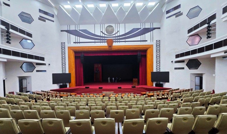 Trung t&acirc;m Văn h&oacute;a - Nghệ thuật Th&aacute;i Nguy&ecirc;n: Điểm nhấn sẵn s&agrave;ng cho Đại hội Đảng bộ XXI- Ảnh 9.