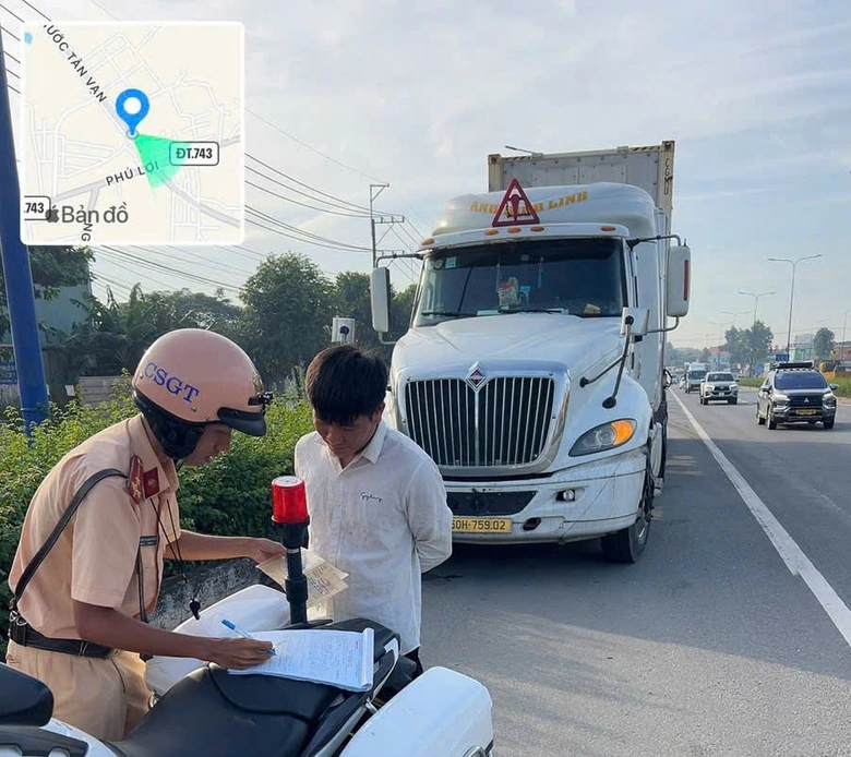 CSGT TP.HCM tổng kiểm tra xe vận tải sau h&agrave;ng loạt vụ tai nạn nghi&ecirc;m trọng- Ảnh 1.