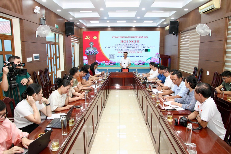 Nhiều điểm mới tại lễ hội chọi tr&acirc;u truyền thống Đồ Sơn 2025- Ảnh 1.