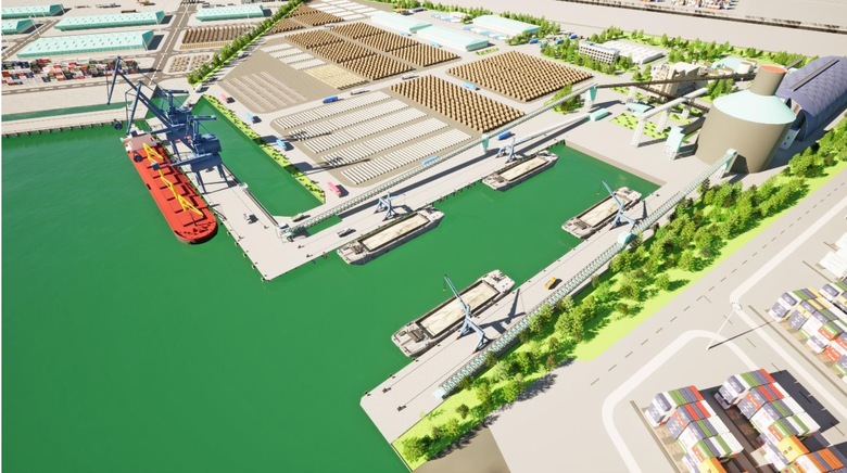 Gần 2.400 tỷ đồng xây dựng Bến cảng tổng hợp Long Sơn Mỹ Xuân- Ảnh 1. Gần 2.400 tỷ đồng xây dựng Bến cảng tổng hợp Long Sơn Mỹ Xuân- Ảnh 1.