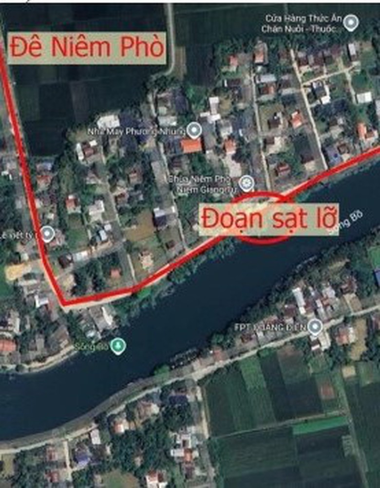 Huế: Khẩn cấp khắc phục sụt l&uacute;n, đảm bảo an to&agrave;n tuyến đường b&ecirc; t&ocirc;ng dọc s&ocirc;ng Bồ- Ảnh 4.