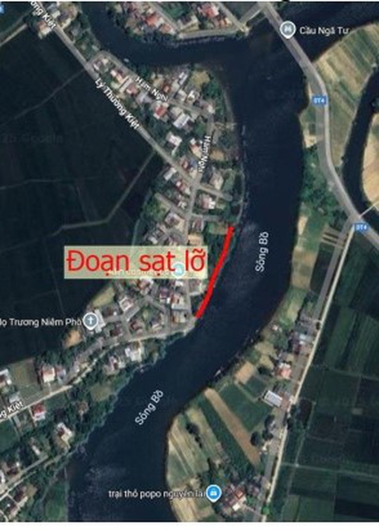 Huế: Khẩn cấp khắc phục sụt l&uacute;n, đảm bảo an to&agrave;n tuyến đường b&ecirc; t&ocirc;ng dọc s&ocirc;ng Bồ- Ảnh 3.