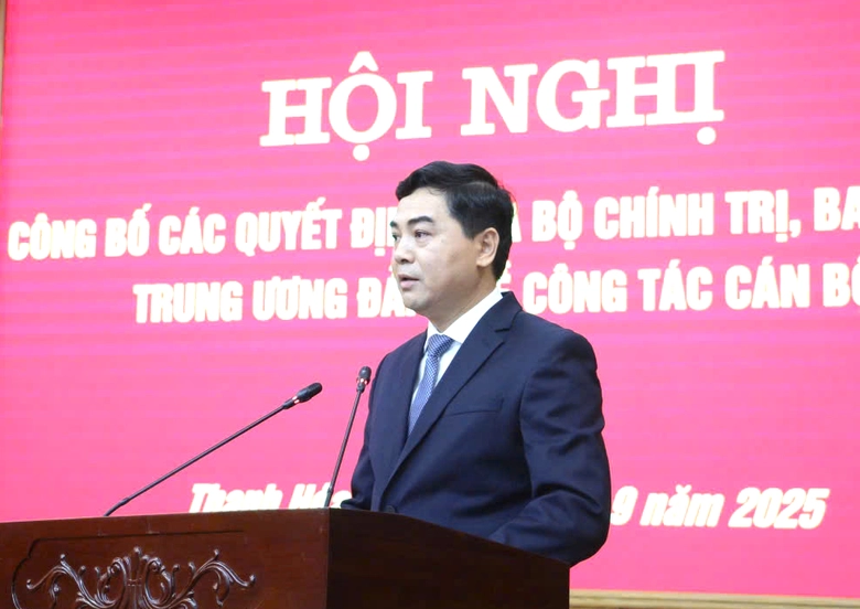 Thanh Hóa có hai tân Phó bí thư Tỉnh ủy- Ảnh 2. Thanh Hóa có hai tân Phó bí thư Tỉnh ủy- Ảnh 2.