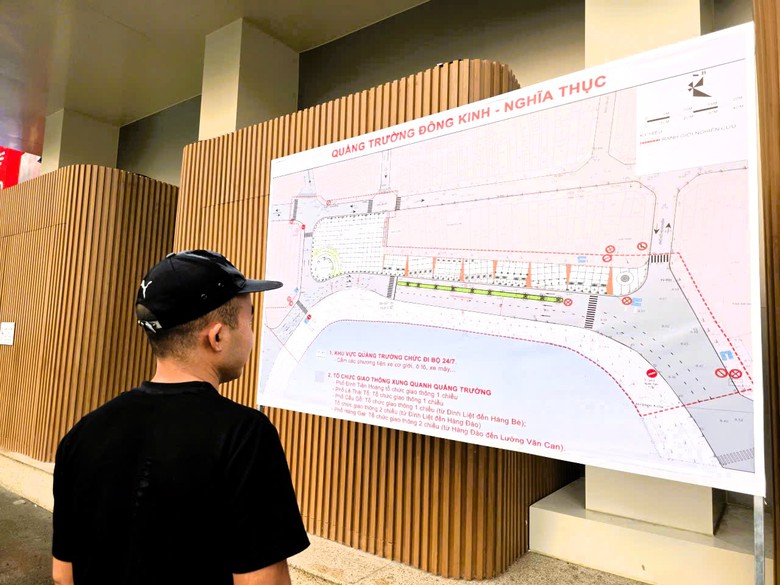 Người d&acirc;n n&oacute;i g&igrave; về kh&ocirc;ng gian đi bộ tại khu vực quảng trường Đ&ocirc;ng Kinh - Nghĩa Thục?- Ảnh 3.