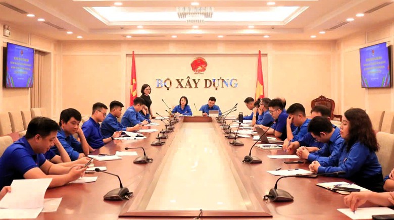 Đo&agrave;n Thanh ni&ecirc;n Bộ X&acirc;y dựng ho&agrave;n th&agrave;nh Đại hội Đo&agrave;n cấp cơ sở nhiệm kỳ 2025 - 2030- Ảnh 1.