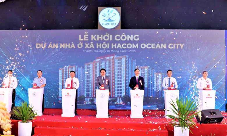 Kh&aacute;nh H&ograve;a: Kh&aacute;nh th&agrave;nh, khởi c&ocirc;ng nhiều c&ocirc;ng tr&igrave;nh ch&agrave;o mừng đại hội Đảng bộ tỉnh- Ảnh 1.