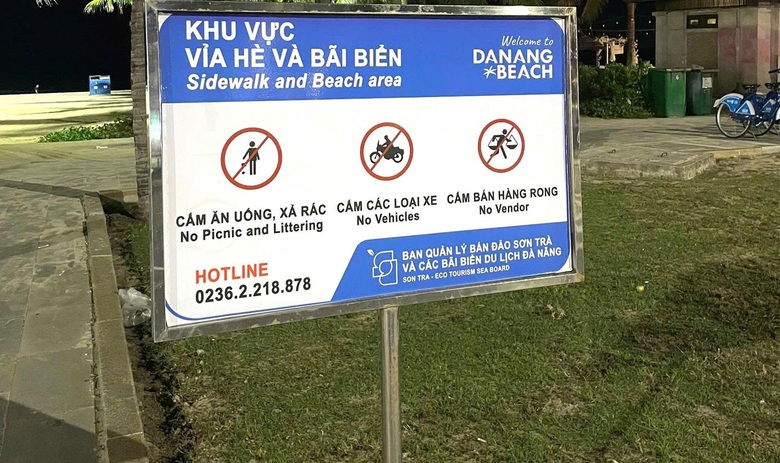 L&agrave;m r&otilde; th&ocirc;ng tin xe m&aacute;y của du kh&aacute;ch bị nh&acirc;n vi&ecirc;n trật tự x&ocirc; đổ ở b&atilde;i biển Đ&agrave; Nẵng- Ảnh 2.