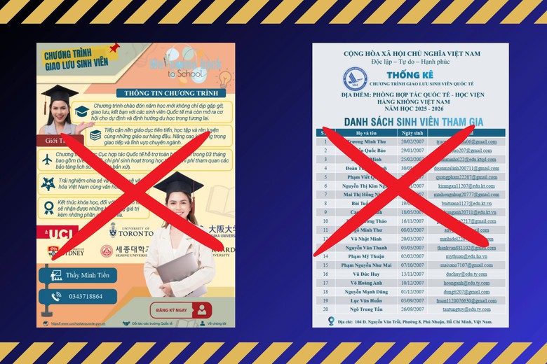 Trong 3 ng&agrave;y c&oacute; 2 sinh vi&ecirc;n bị lừa tới T&acirc;y Ninh, Học viện H&agrave;ng kh&ocirc;ng Việt Nam cảnh b&aacute;o gấp- Ảnh 2.