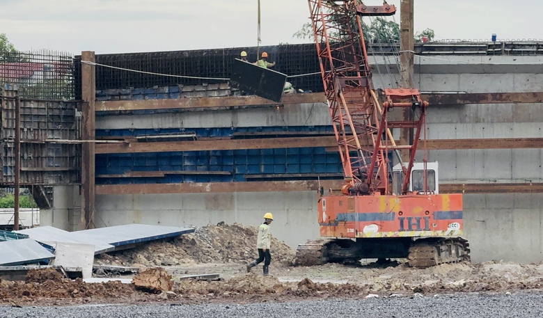 Mưa ngập cản trở, cao tốc Biên Hòa - Vũng Tàu tăng tốc để về đích đúng hẹn 19/12- Ảnh 3. Mưa ngập cản trở, cao tốc Biên Hòa - Vũng Tàu tăng tốc để về đích đúng hẹn 19/12- Ảnh 3.